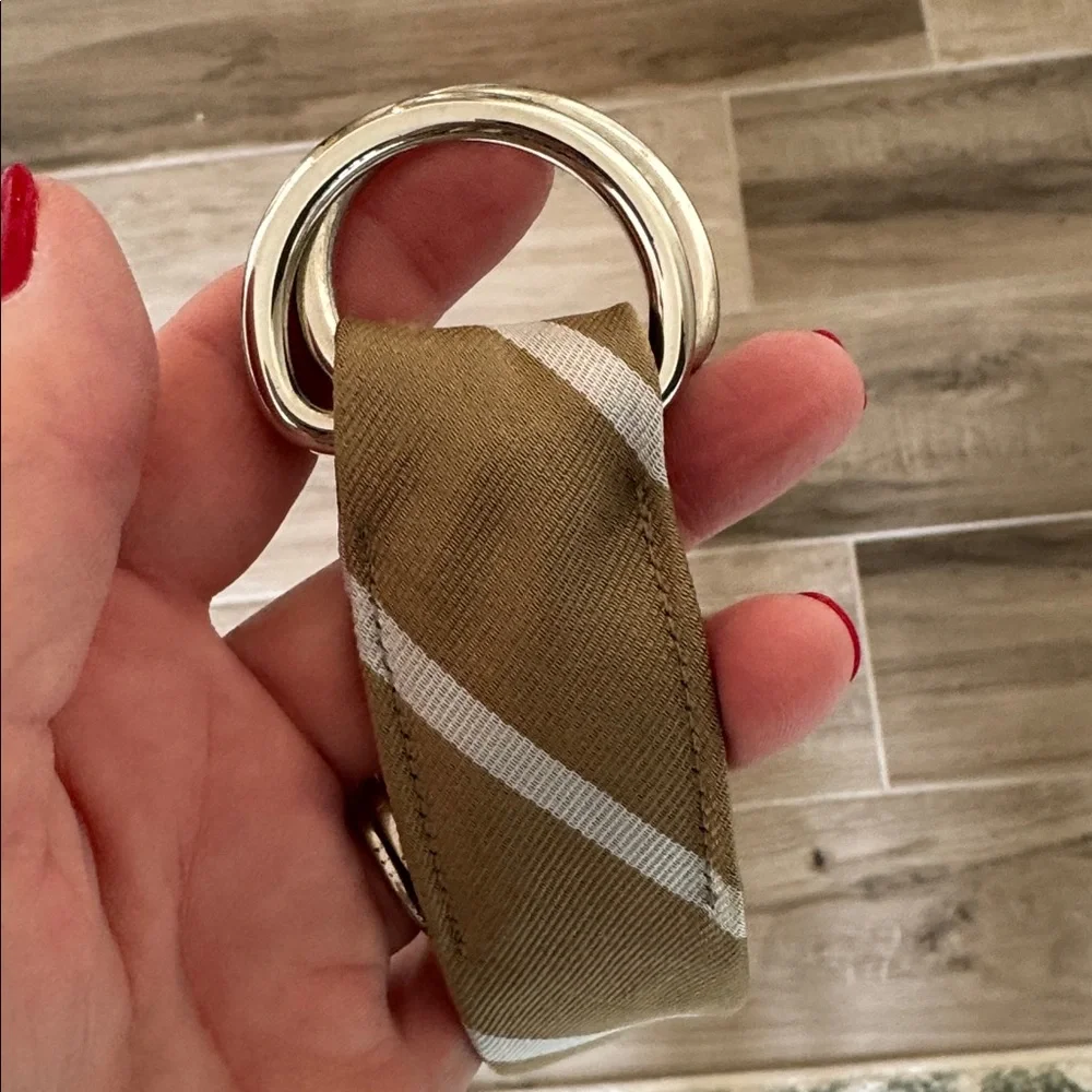 J. Crew S/M Silk Belt